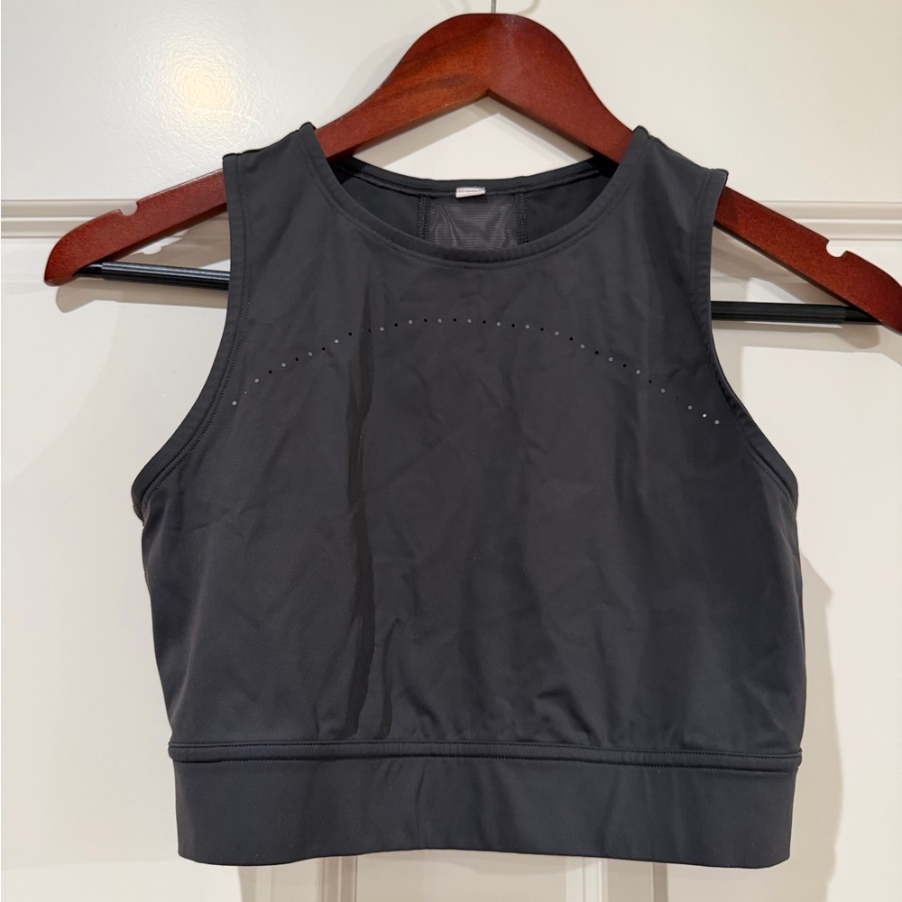lululemon athletica Black Crop Top